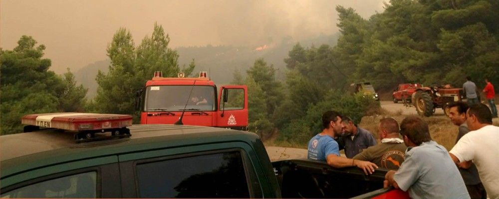 56 πυρκαγιές σε ένα 24ωρο