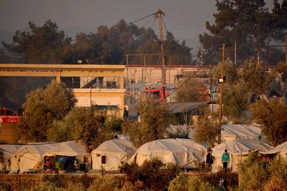 Φωτιά στη Μόρια: Ολοκληρωτική η καταστροφή στο ΚΥΤ