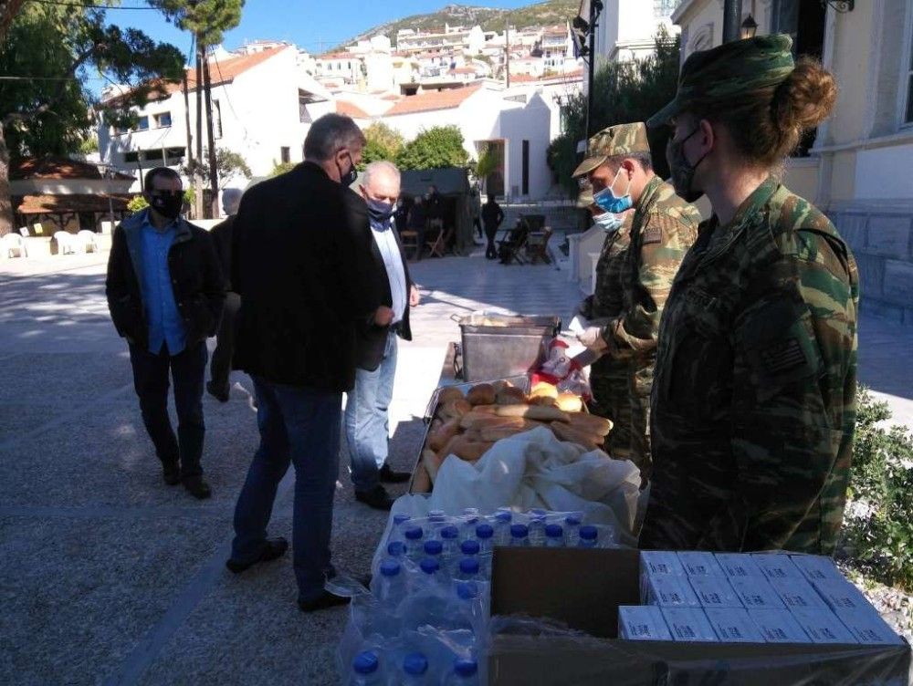 Στο πλευρό των Σαμιωτών οι Ένοπλες Δυνάμεις