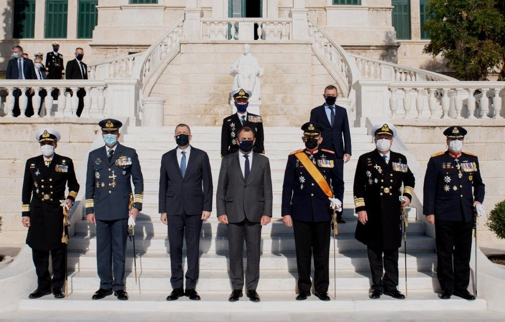 Ο Παναγιωτόπουλος παρέστη στον εορτασμό του Πολεμικού Ναυτικού