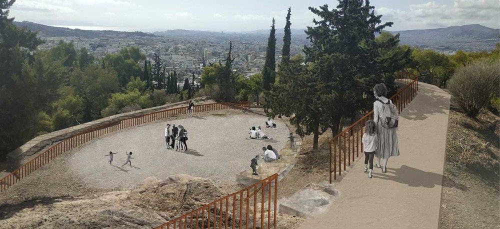 Ο λόφος του Στρέφη ξαναγίνεται τόπος περιπάτου και αναψυχής