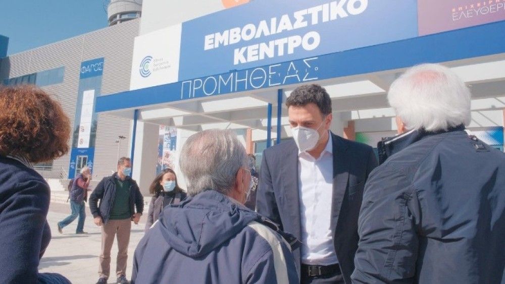 Κικίλιας: Ξεπεράσαμε τους 850.000 εμβολιασμούς