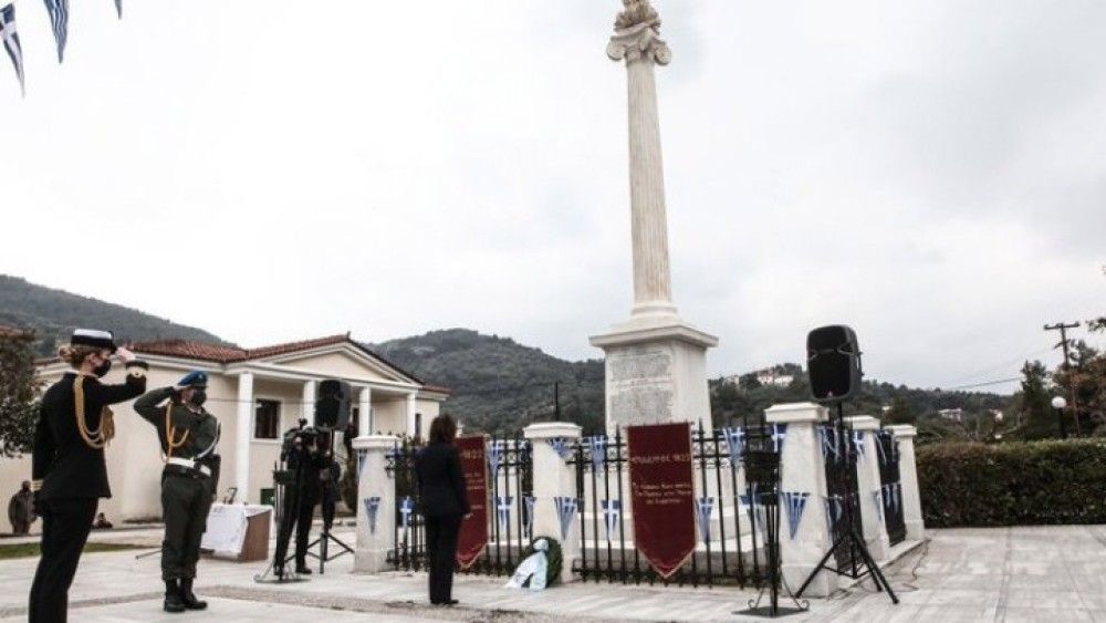 Σακελλαροπούλου: Γιορτάζουμε την πολιτική συγκρότηση του έθνους