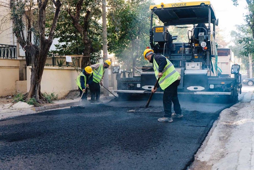 Ασφαλτοστρώσεις στο 50% του οδικού δικτύου της Αθήνας