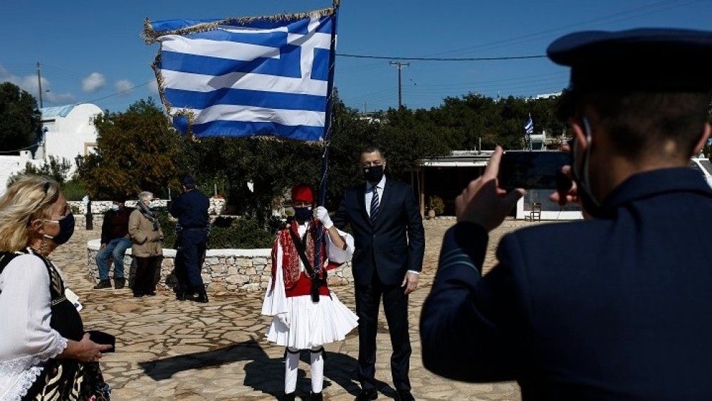 Σε Λειψούς, Αρκιούς και Αγαθονήσι για την επέτειο της 25ης Μαρτίου ο Στεφανής