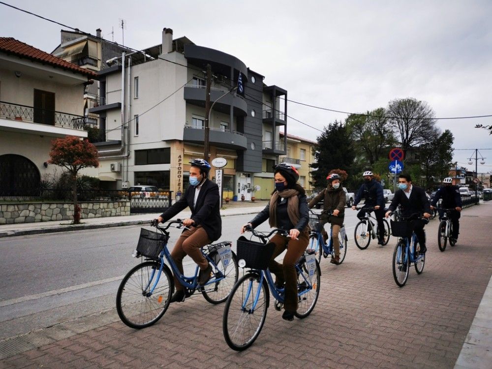 Η ποδηλατάδα της Δόμνας Μιχαηλίδου