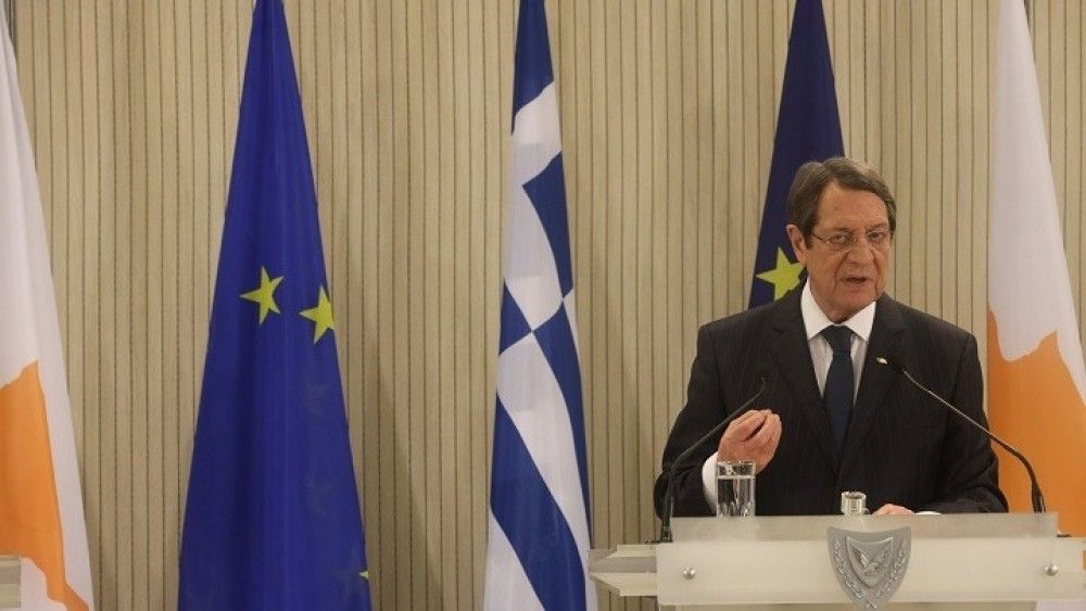 Αναστασιάδης: Έτοιμη η ελληνοκυπριακή πλευρά να συμμετάσχει στην Άτυπη Πενταμερή Διάσκεψη