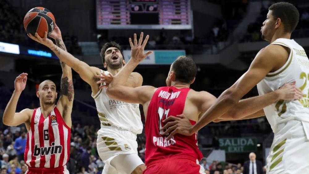 Ήττα με κάτω τα χέρια (93-77) του Ολυμπιακού από τη Ρεάλ