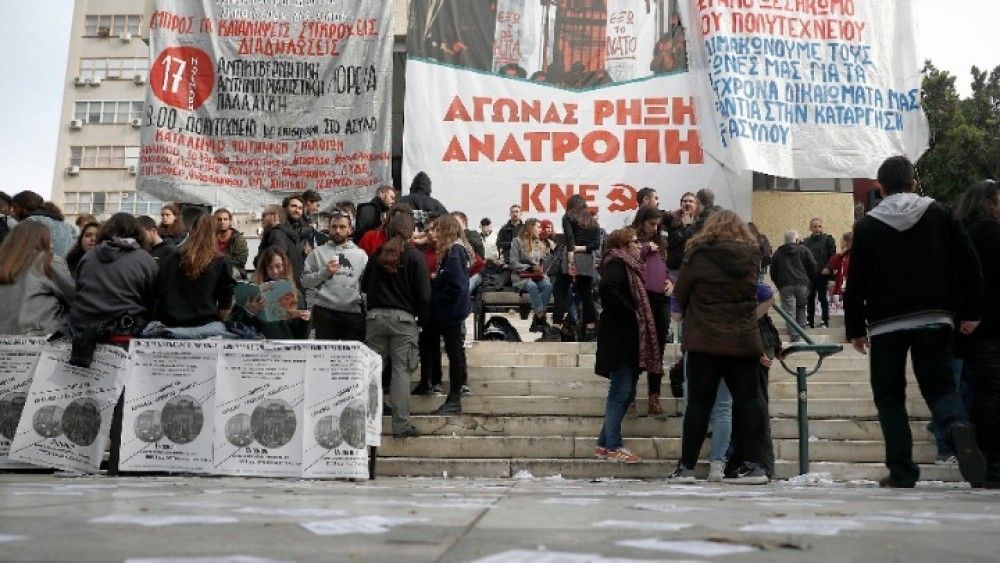 Σε άριστη κατάσταση η Πολυτεχνική Σχολή του ΑΠΘ μετά τις εκδηλώσεις για το Πολυτεχνείο