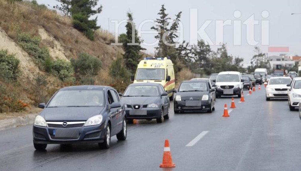 Κρήτη: Τροχαία και κυκλοφοριακό κομφούζιο λόγω της βροχής