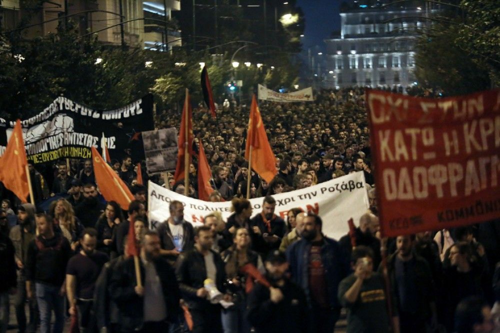 Σε εξέλιξη τρεις ξεχωριστές πορείες στην Θεσσαλονίκη