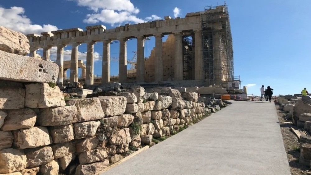 Ημέρα Ευρώπης: Τελετή έπαρσης των σημαιών στην Ακρόπολη &#8211; 40 χρόνια από την ένταξη στην ΕΕ