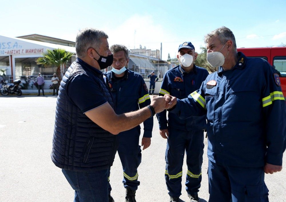 Στο Αλεποχώρι μετέβη ο Πατούλης -Σε κινητοποίηση η Πολιτική Προστασία της Περιφέρειας Αττικής