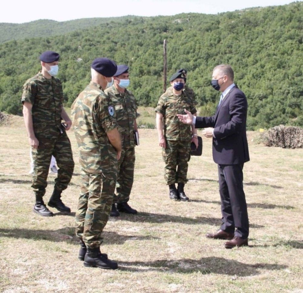 ΥΦΕΘΑ: Επισκέψεις του Αλκ. Στεφανή στην Περιοχή Ευθύνης του Γ΄ Σώματος Στρατού