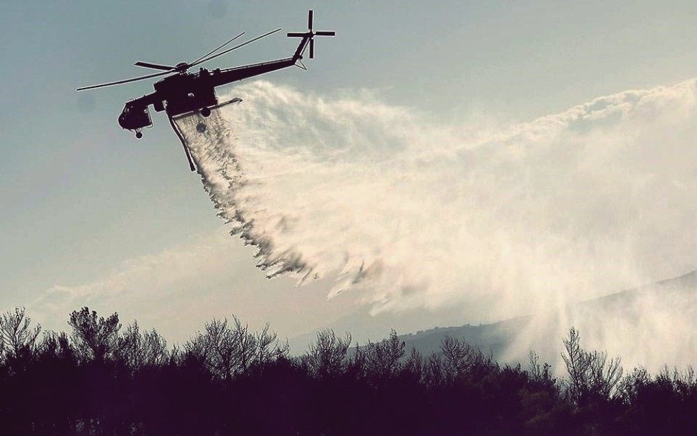 Εύβοια: Νέα φωτιά στο Βασιλικό