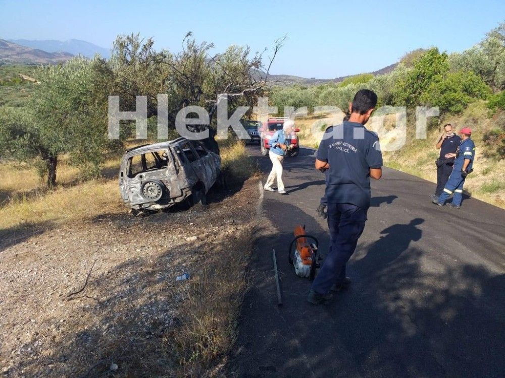 Κορινθία: Ο ιερέας Αλμυρής είναι ο απανθρακωμένος οδηγός