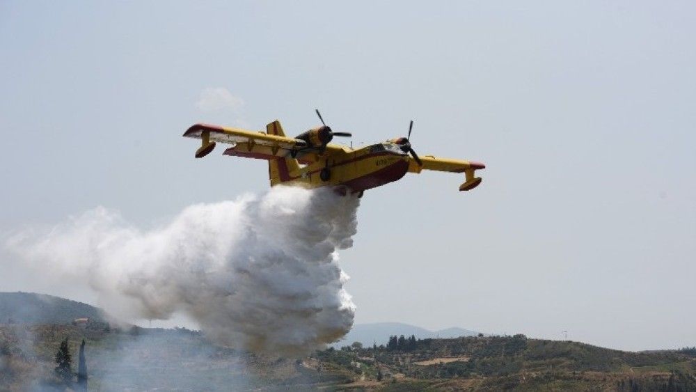 Σε ύφεση η φωτιά στην περιοχή Δροσιά της Αχαΐας