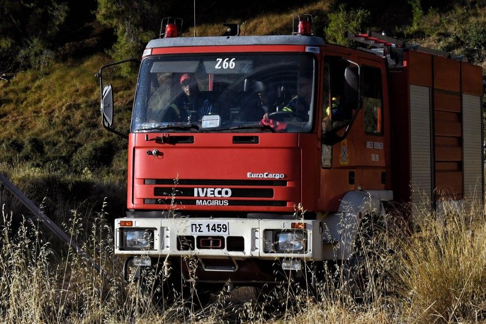 Καλά στην υγεία του πυροσβέστης που τραυματίστηκε στη Λίμνη Ευβοίας