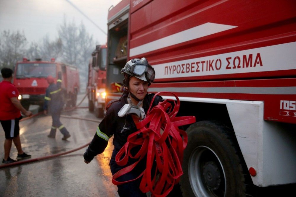 Φωτιά στη Βαρυμπόμπη-ΑΔΜΗΕ: Επανήλθαν τα κυκλώματα υπερυψηλής τάσης