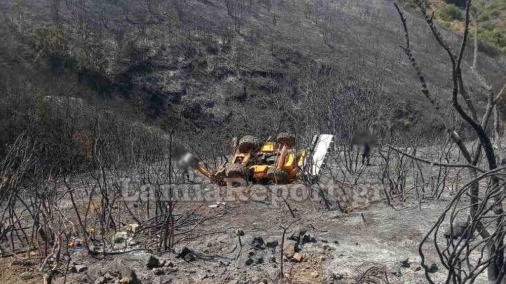 Φωκίδα: Νεκρός ο χειριστής της μπουλντόζας