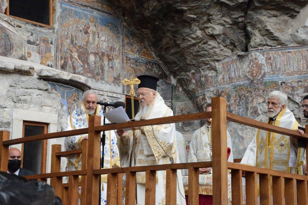 Παναγία Σουμελά: Το συγκινητικό μήνυμα του Οικουμενικού Πατριάρχη