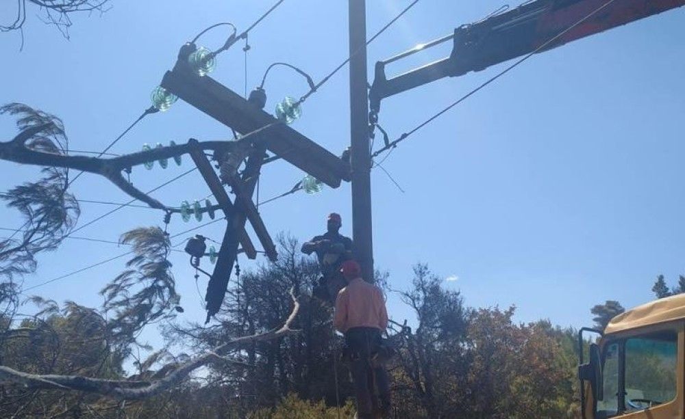 ΔΕΔΔΗΕ: Η πορεία αποκατάστασης των ζημιών στην ηλεκτροδότηση