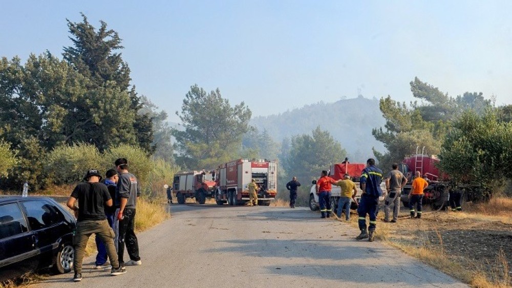 Ρόδος: Σε συναγερμό για φωτιές αύριο-Έκκληση Χαρδαλιά για επαγρύπνηση