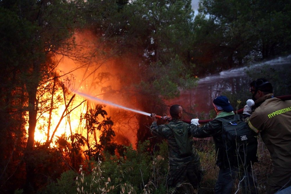 Υψηλός κίνδυνος πυρκαγιάς σήμερα για πέντε Περιφέρειες