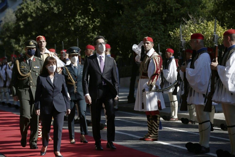 Σακελλαροπούλου: Κρίσιμη η πλήρης, συνεπής και με καλή πίστη εφαρμογή της Συμφωνίας των Πρεσπών