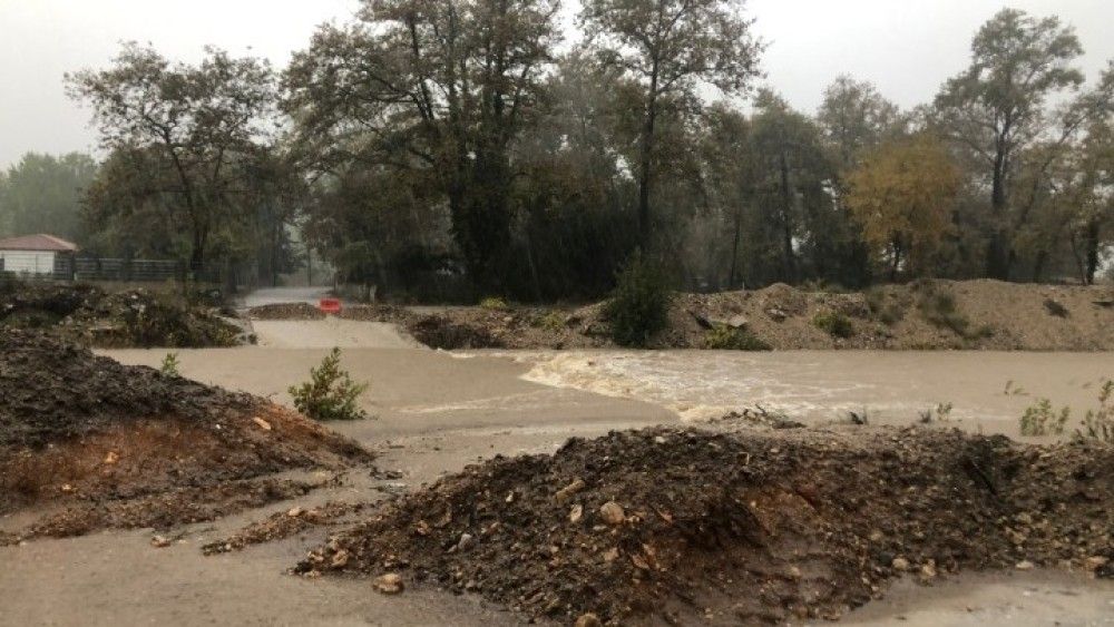 Χαλκιδική: Έντονη βροχόπτωση με προβλήματα μικρής έκτασης-Κλειστά τα σχολεία