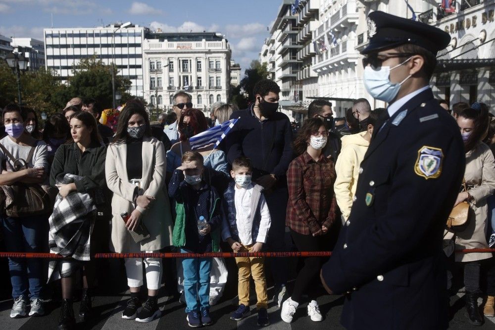 28η Οκτωβρίου: Μαθητική παρέλαση στο κέντρο της Αθήνας