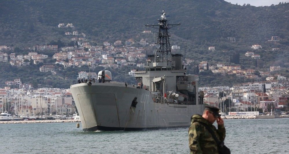 Στη Μυτιλήνη το αρματαγωγό Ρόδος για τους νέους πρόσφυγες