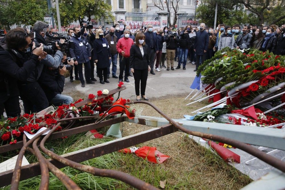 Σακελλαροπούλου για Πολυτεχνείο: &#8220;&#8216;Εχουμε χρέος να σταθούμε δίπλα στους νέους&#8221;