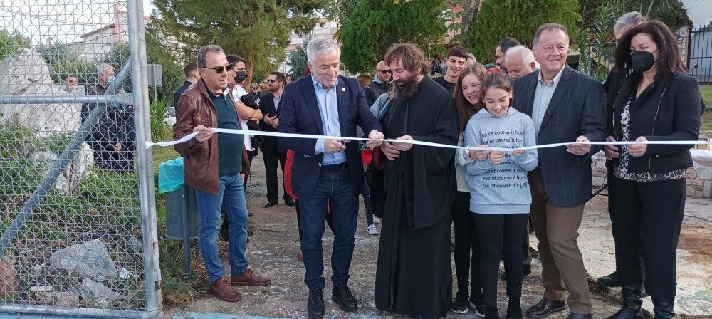 Δήμος Παιανίας: Εγκαίνια των ανακαινισμένων αθλητικών γηπέδων στον οικισμό Αργιθέα