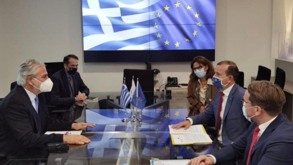 Συνάντηση Στυλιανίδη με τον Ευρωπαίο επίτροπο αρμόδιο για το Περιβάλλον