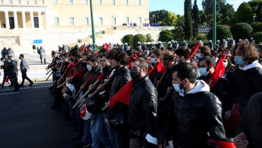 Διαδήλωση για τη δολοφονία Γρηγορόπουλου: 3 συλλήψεις και 11 προσαγωγές