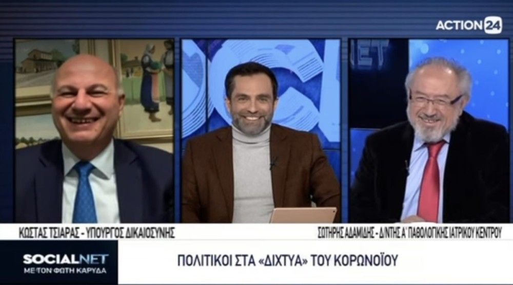 Τσιάρας: «Κόλλησα Covid αλλά τον πέρασα ελαφρά…» (vid)