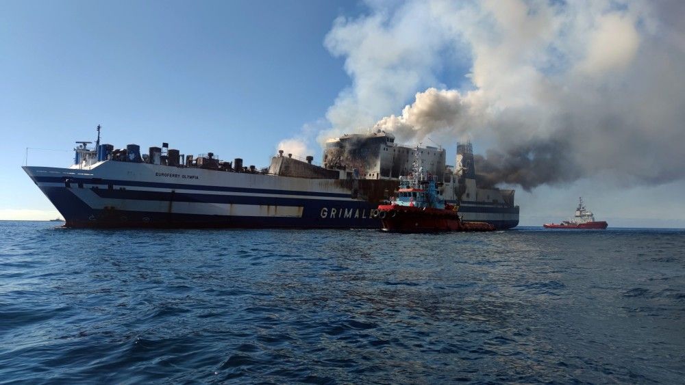 «Euroferry Olympia»: «Κρίσιμη παράβαση πυρασφάλειας»-Ντοκουμέντα από την πύρινη κόλαση