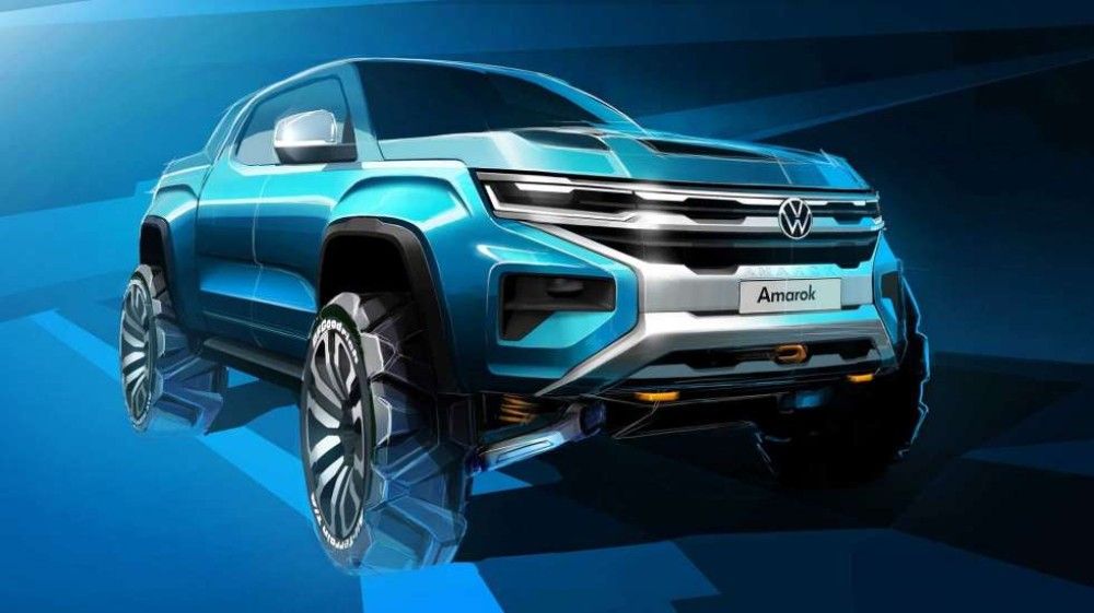 Volkswagen: Στη δημοσιότητα τα τελικά σκίτσα του νέου Amarok