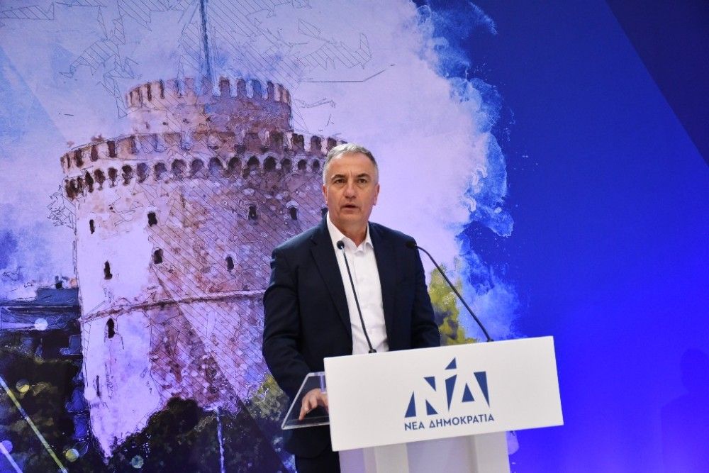 Προσυνέδριο ΝΔ-Καλαφάτης: «Είμαστε κόμμα λαϊκό και πατριωτικό»