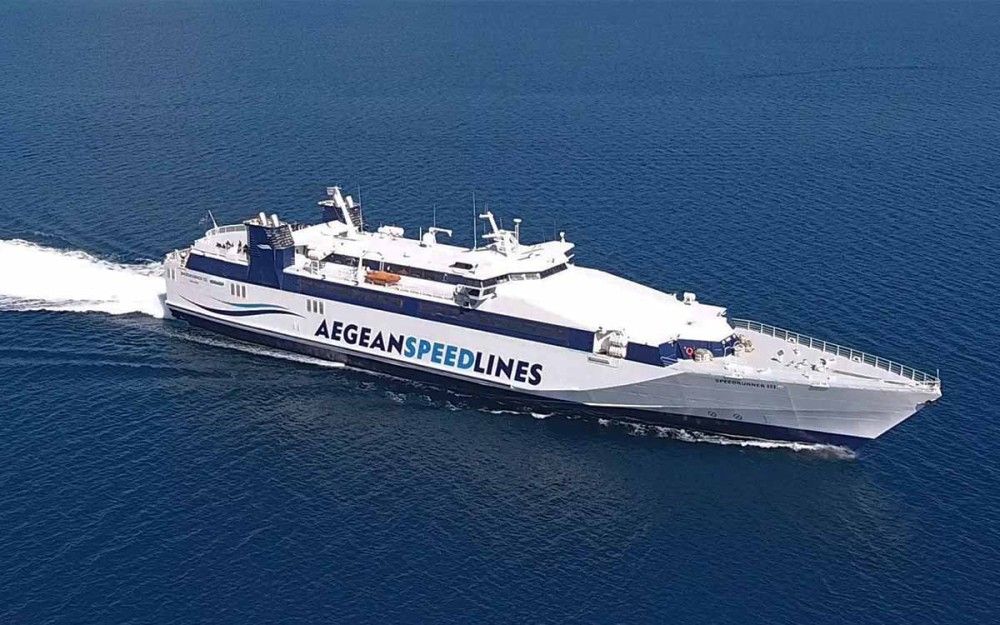 Αναστολή δρομολογίων από την Aegean Speed Lines