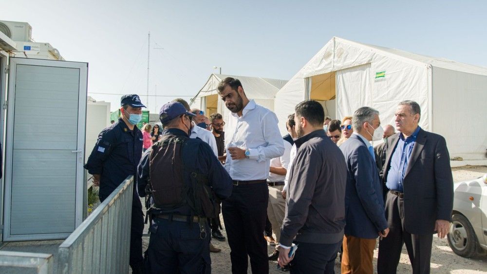 Μαρινάκης από Λέσβο: Όσα υποσχεθήκαμε τα κάναμε πράξη