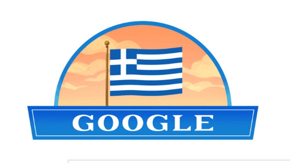 Στο doodle της Google η εθνική επέτειος της 25ης Μαρτίου 1821