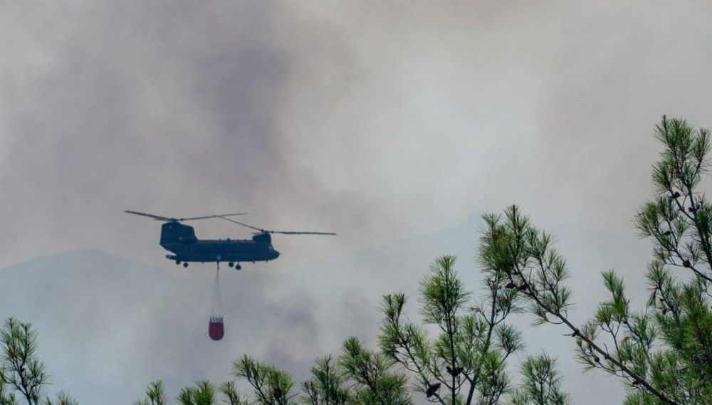 Φωτιά στη Δαδιά: Νέο μήνυμα εκκένωσης (Βίντεο)