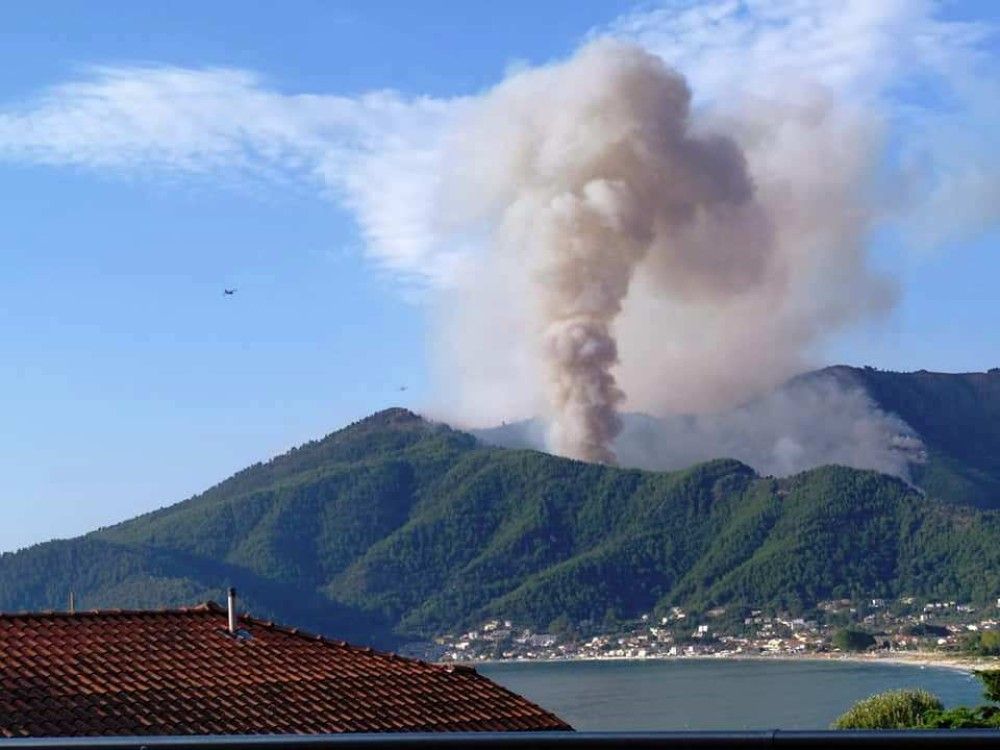 Στον εισαγγελέα o 65χρονος άντρας ως ύποπτος για τη μεγάλη φωτιά στη Θάσο