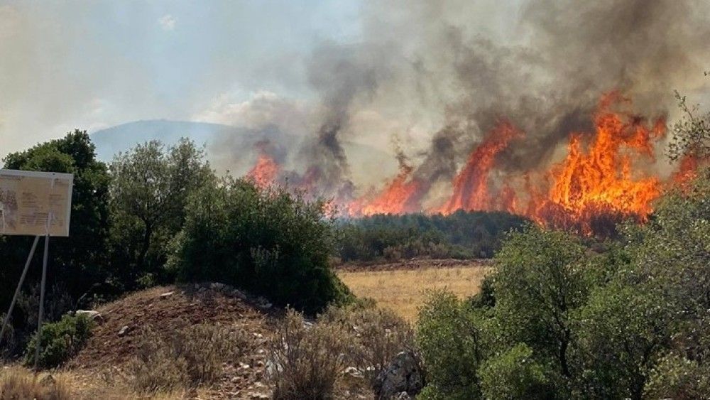 Άνοιξε η Εθνική-Τι εκτιμά το Αστεροσκοπείο για τη φωτιά στη Νέα Πέραμο