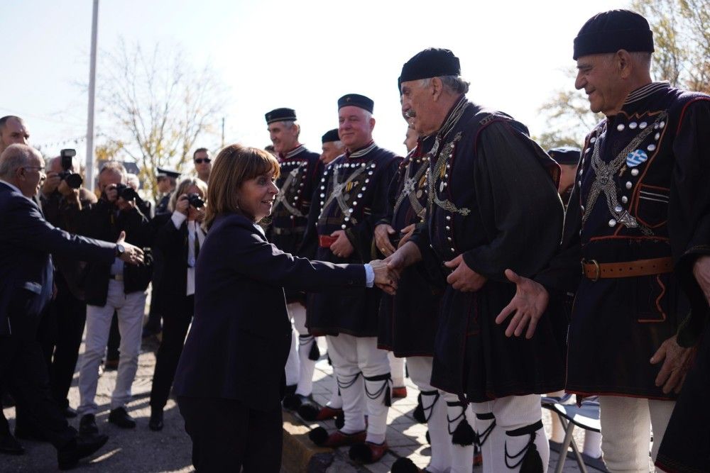 Σακελλαροπούλου: Το ηρωικό πνεύμα των μαχητών του Μακεδονικού Αγώνα και των Βαλκανικών πολέμων μας εμπνέει