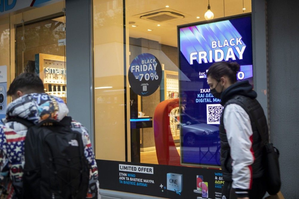 Ιδιαίτερα επιτυχημένη η εφετινή χρονιά Black Friday – Αγορές προϊόντων με αυξημένα ποσοστά σε σχέση με πέρυσι