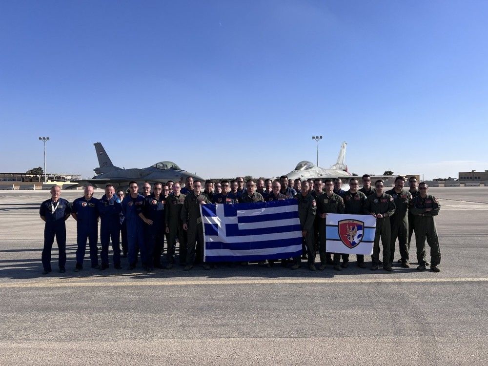 Ολοκληρώθηκε η αεροπορική άσκηση Ελλάδας-Αιγύπτου «ΜIΝΑ ΙΙ»