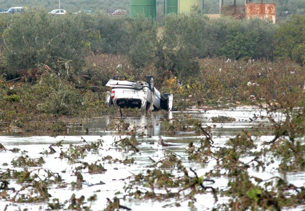 Ιταλία: Nέα σφοδρή κακοκαιρία έπληξε τη Σικελία